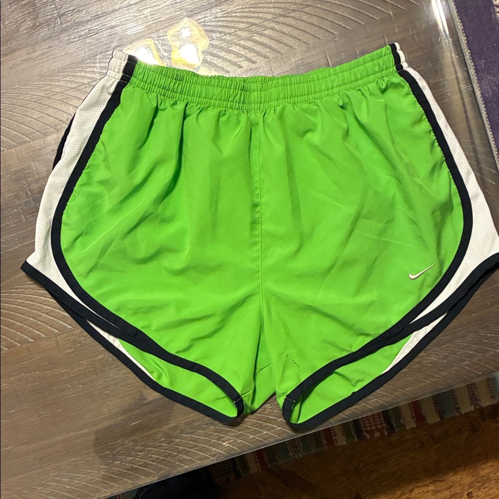 Nike Lime Green Running Shorts Women’s Size S